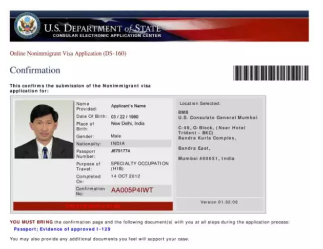 美国留学生签证准备全过程图5